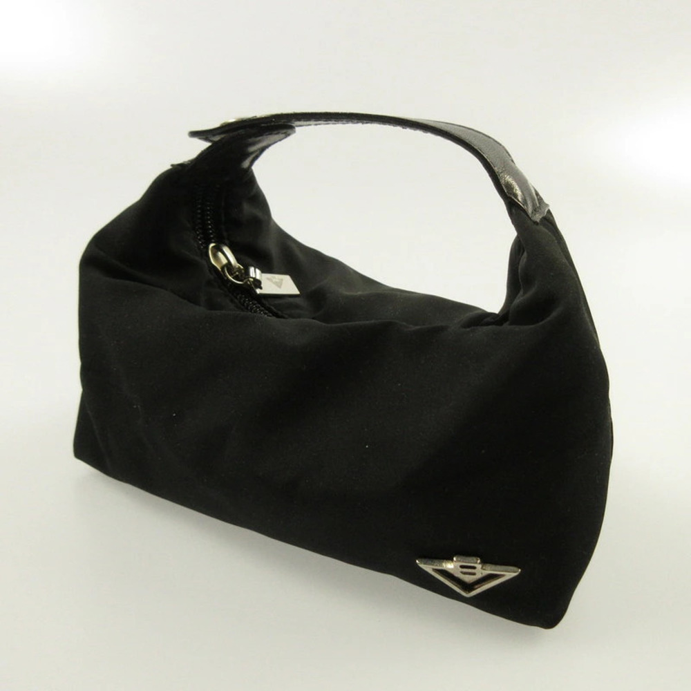 BOTTEGA VENETA Pouch Clutch Black